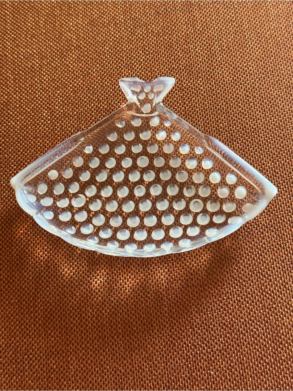 Fenton vTG 1950-s Fan Ashtray